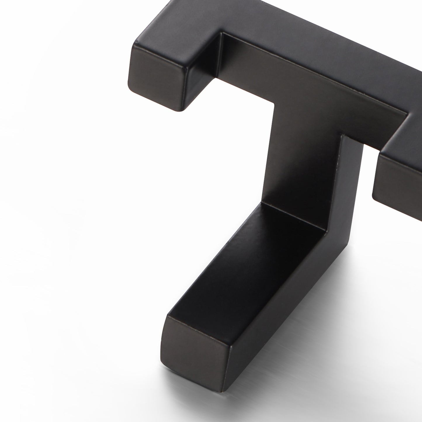 SARIHOSY Wall Hook Coat Hook Black Matt Double Hooks for Entryway Kitchen Bathroom Heavy Duty Hook Bathroom Accessories 941