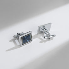 Cargar imagen en el visor de la galería, UJOY Tie Clip Shirts Cufflinks Big Set Business Parts Necktie Pins Bars Cuff Links Box for Men