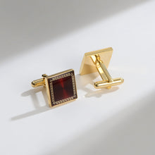 Cargar imagen en el visor de la galería, UJOY Tie Clip Shirts Cufflinks Big Set Business Parts Necktie Pins Bars Cuff Links Box for Men