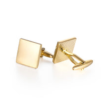 Cargar imagen en el visor de la galería, UJOY Mens Cufflinks Silver and Gold Colors Business Dress Parts for Wedding Party