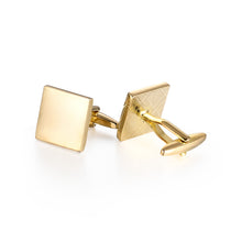 Load image into Gallery viewer, UJOY Mens Cufflinks Silver and Gold Colors Business Dress Parts for Wedding Party