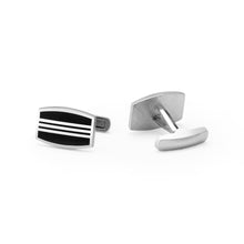 Load image into Gallery viewer, UJOY Silver Color Men&#39;s Jewelry Cufflinks for Shirts for Weddings, Business, Dinner