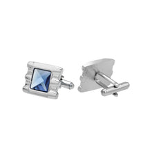 Cargar imagen en el visor de la galería, UJOY Men&#39;s Jewelry Cufflinks Colorful Stones for Tuxedo Shirts for Weddings, Business, Dinner