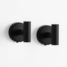 Cargar imagen en el visor de la galería, SARIHOSY Stainless Steel Black Wall Hook Towel Hook Bathrobe Hook for Bathroom Kitchen Storage Hook Bathroom Accessories  203-5-BK