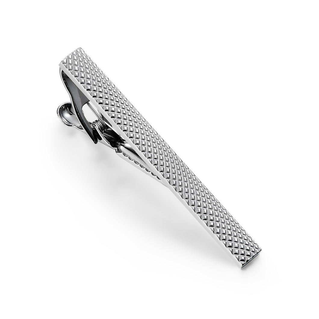 UJOY Tie Pin Tie Clips with Gift Box Men's Fashion Accessories Silver