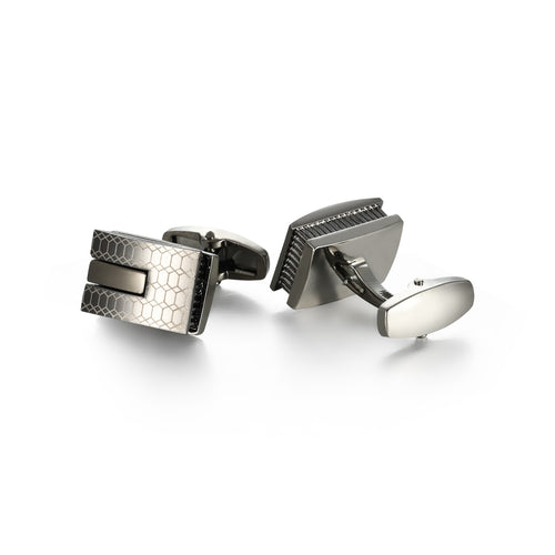UJOY Stainless Steel Cuff Links Classic Tuxedo Shirt Cufflinks & Shirt Accessories Unique Business Groom Wedding Silver Jewelry Gift for Men