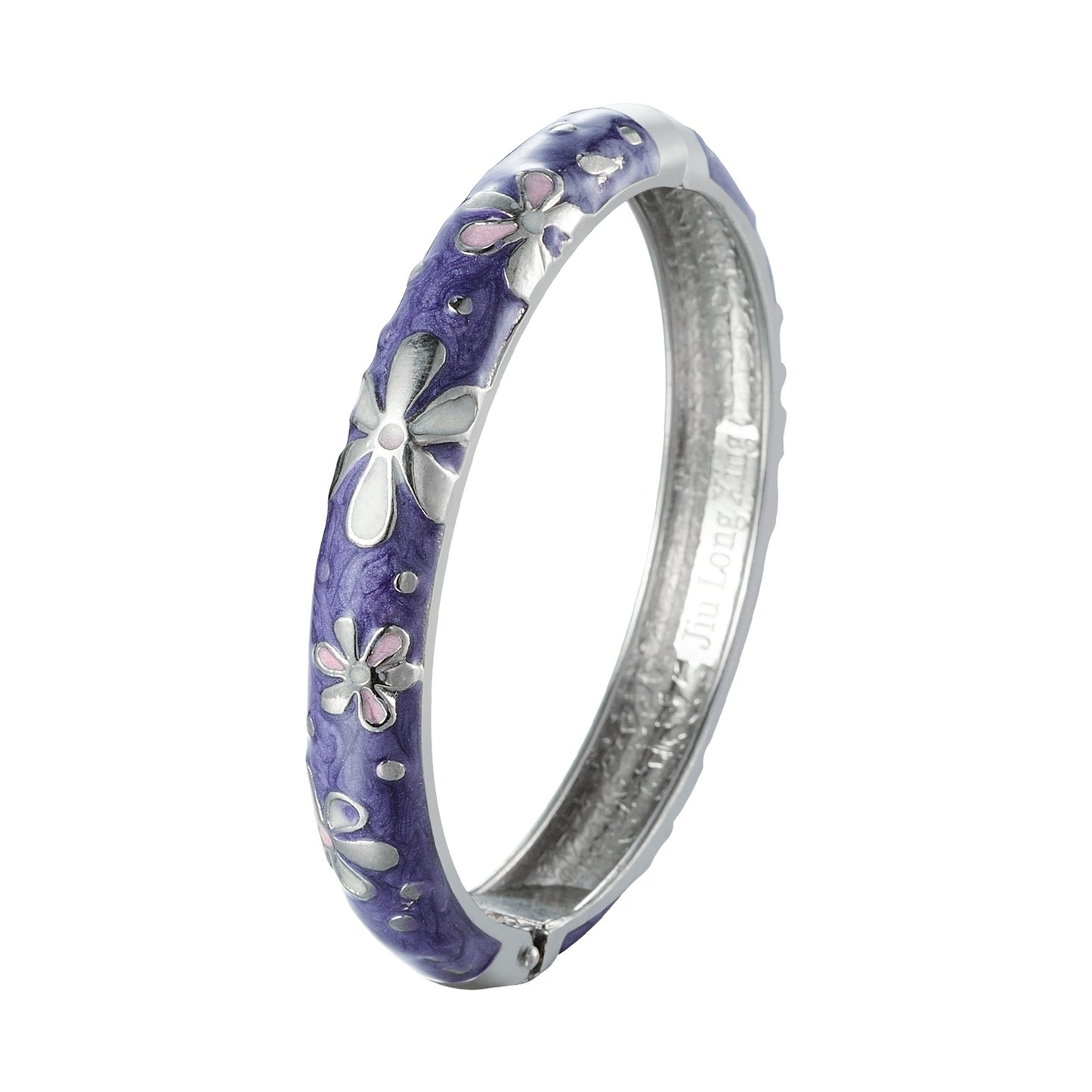 UJOY Vintage Bracelet Colorful Cloisonne Women Girls Hinged Bangles Enameled Bracelets