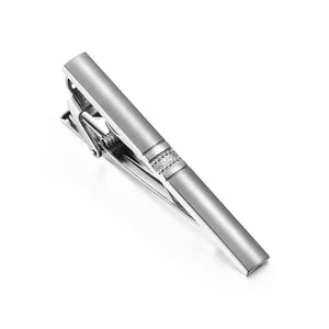 UJOY Tie Clip of Men Tie Bar Clip with Gift Box Silver for Business Silver and Gold
