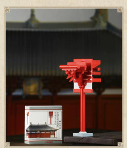 SARIHOSY Shanxi Foguang Temple Tween Dougong Building Blocks Wooden Puzzles for Adults and Teenagers