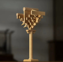 Load image into Gallery viewer, SARIHOSY Forbidden City Seven Steps on Dougong Building Blocks Wooden Puzzles for Adults and Teenagers