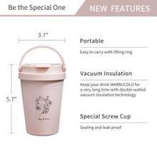 Cargar imagen en el visor de la galería, SARIHOSY Travel Mug Water Bottle Coffee Flask Cup 12-Ounce Stainless Steel Vacuum Insulated with Slider Lid Handle Gift for Everyone