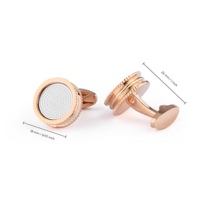 UJOY Men's Jewelry Gold Cufflinks and Studs for Tuxedo Shirts for Weddings, Business, Dinner