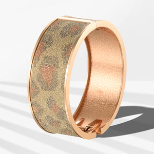 UJOY Cloisonne Bracelet Openable Hinge Gold Cuff Bangle Jewelry Gift for Women