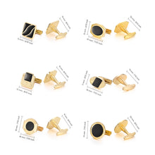 Load image into Gallery viewer, UJOY Cufflinks Combo Set Business Parts Necktie Pins Bars Cuff Links Box for Men