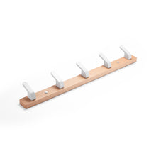Load image into Gallery viewer, SARIHOSY Wood Wall Hooks Coat Clothes Holder for Bathroom Kitchen Bedroom Hallway Hanger Wall Hook Wall Hanging Coat Rack 119-5