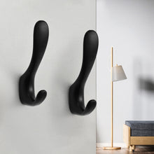 Cargar imagen en el visor de la galería, SARIHOSY Wall Hook Matte Black Wall Hook Clothes Hook Towel Hook Coat Rack for Multifunctional Hook Bathroom Accessories 822