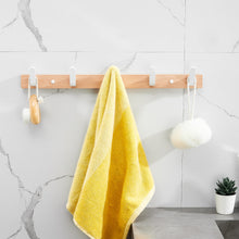 Load image into Gallery viewer, SARIHOSY Wood Wall Hooks Coat Clothes Holder for Bathroom Kitchen Bedroom Hallway Hanger Wall Hook Wall Hanging Coat Rack 119-5