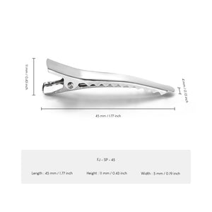UJOY Alligator Hair Clips Crocodile Clips Hair 35mm-45mm-60mm-80mm Ideal for Crafts and Other Hair Accessories