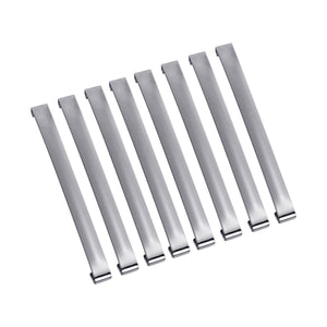UJOY Hair Slide Clips Women French Barrettes Hair Clips Metal Hair Grips Accessory Silver Hair Barrettes Mini Hair Clips for Hair Extensions Hair Grips