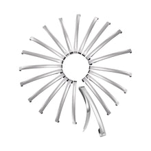 Cargar imagen en el visor de la galería, UJOY Hair Slide Clips Women French Barrettes Hair Clips Metal Hair Grips Accessory Silver Hair Barrettes Mini Hair Clips for Hair Extensions Hair Grips