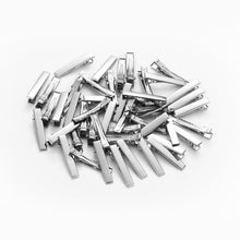 Cargar imagen en el visor de la galería, UJOY 50 pcs Metal Crocodile Alligator Hair Clips Single Prong Curl Section Teeth Bow Hairpins Barrette Hairdressing Styling Hair Extensions for Women and Girls