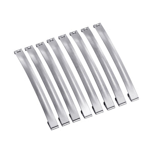 UJOY Hair Slide Clips Women French Barrettes Hair Clips Metal Hair Grips Accessory Silver Hair Barrettes Mini Hair Clips for Hair Extensions Hair Grips