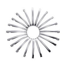 Cargar imagen en el visor de la galería, UJOY Hair Slide Clips Women French Barrettes Hair Clips Metal Hair Grips Accessory Silver Hair Barrettes Mini Hair Clips for Hair Extensions Hair Grips