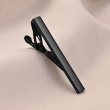 Load image into Gallery viewer, UJOY Skinny Tie Clips Black Necktie Shirts Bar Pins Box Packed Gift for Men
