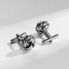 Cargar imagen en el visor de la galería, UJOY Men&#39;s Jewelry Knob Design Cufflinks for Tuxedo Shirts for Weddings, Business, Dinner