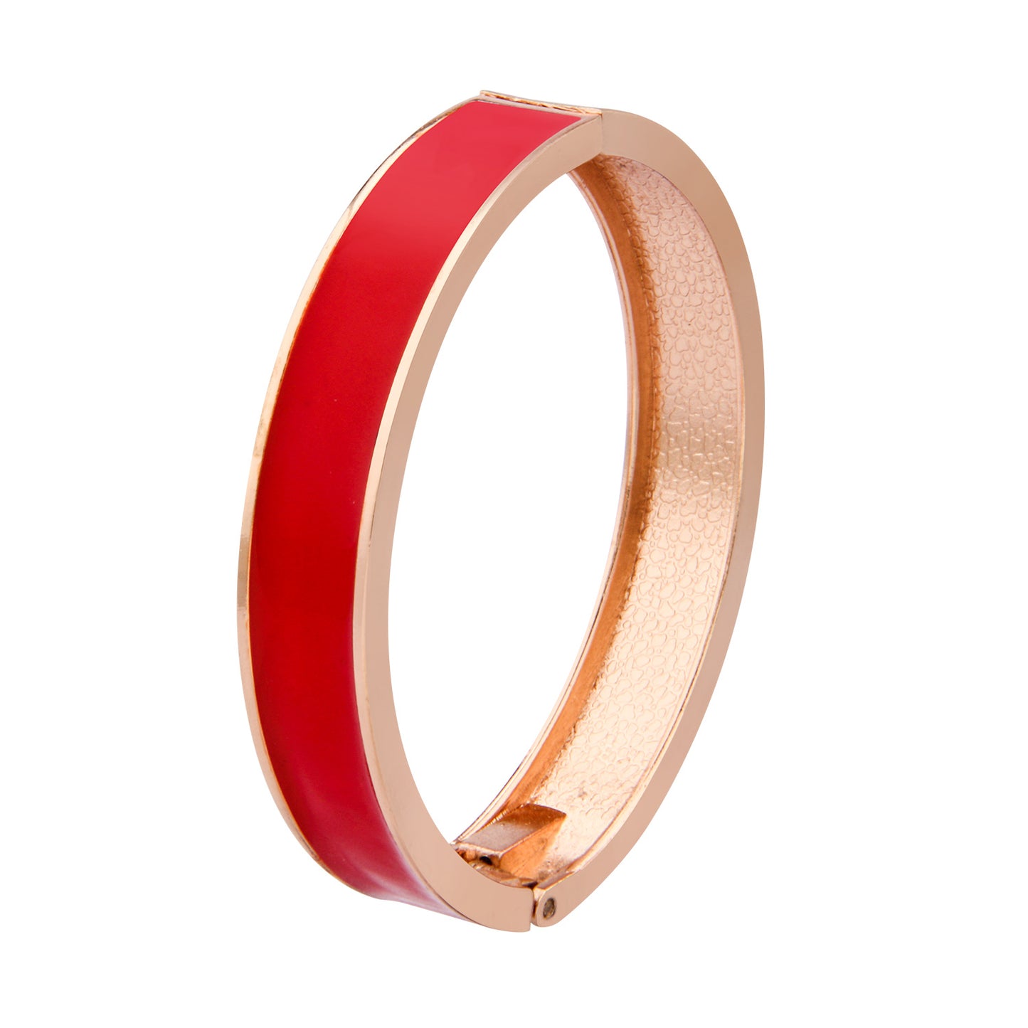 UJOY Bangles 5 Pcs Different Colors Enamel Jewelry Set Gold Engraved Cloisonne Bracelets Pack in a Box