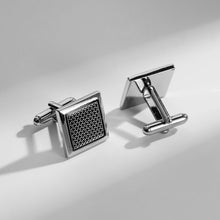 Load image into Gallery viewer, UJOY Elegant Cufflinks Square Shape Cuff Links Sets for Men Wedding Party Gifts