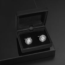 Load image into Gallery viewer, UJOY Stone Decor Men&#39;s Cufflinks Vintage Design Business Weeding Occassion