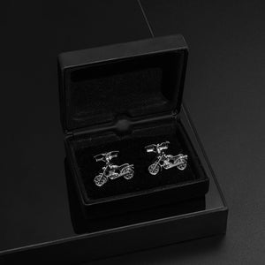 UJOY Men's Jewelry Motorcycle Design Cufflinks for Tuxedo Shirts for Weddings, Business, Dinner