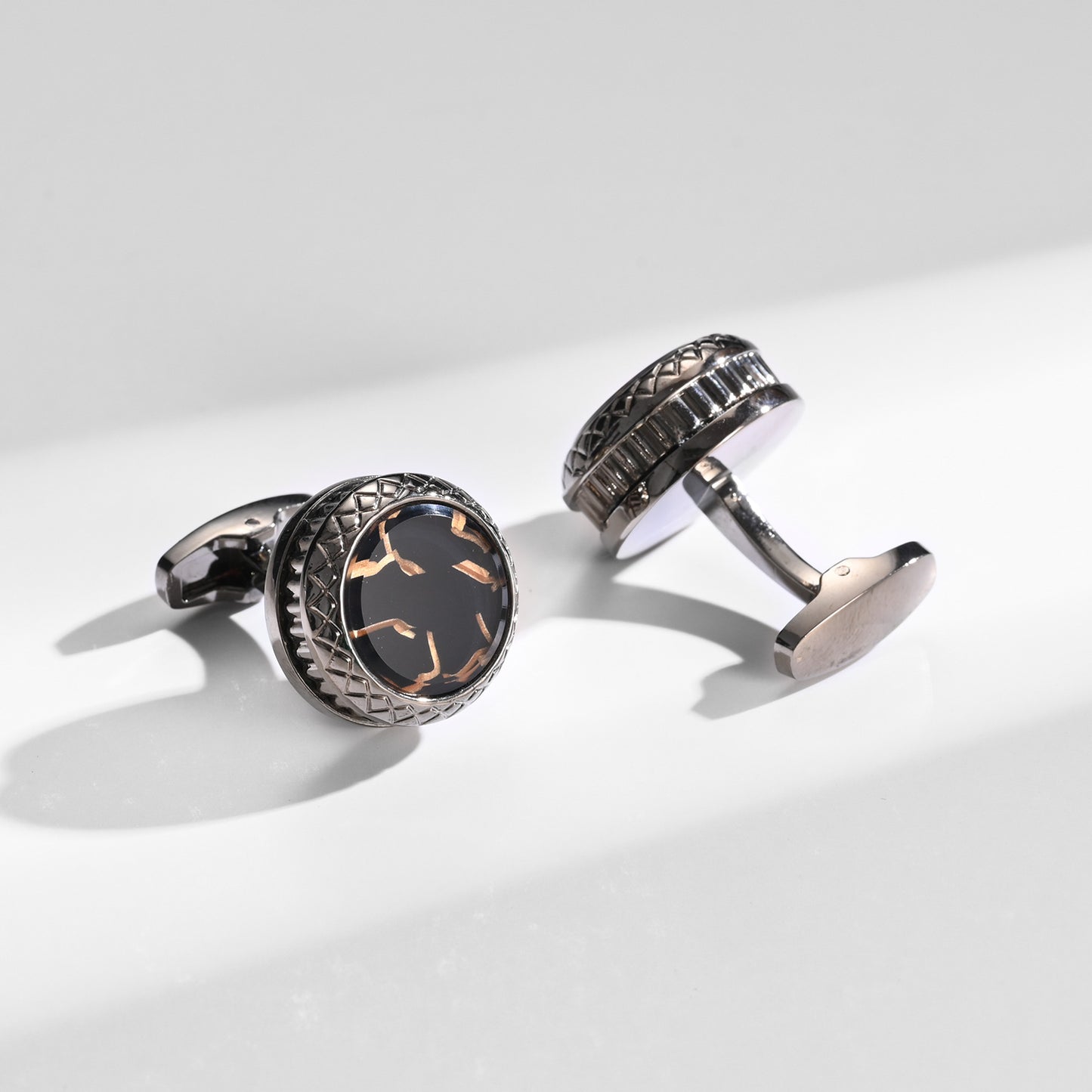 UJOY Men's Jewelry Cufflinks for Tuxedo Shirts for Weddings, Business Meeting, Dinner