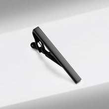 Load image into Gallery viewer, UJOY Skinny Tie Clips Black Necktie Shirts Bar Pins Box Packed Gift for Men