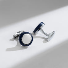 Cargar imagen en el visor de la galería, UJOY Tie Clip Shirts Cufflinks Combo Set Business Parts Necktie Pins Bars Cuff Links Box for Men