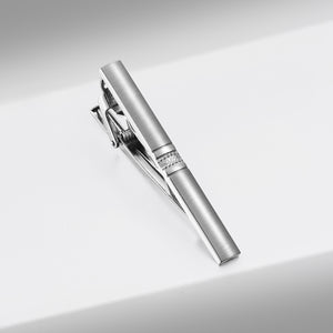 UJOY Tie Clip of Men Tie Bar Clip with Gift Box Silver for Business Silver and Gold
