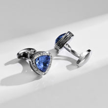 Cargar imagen en el visor de la galería, UJOY Cufflinks Set Business Parts Necktie Pins Bars Cuff Links Box for Men