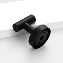 Cargar imagen en el visor de la galería, SARIHOSY Stainless Steel Black Wall Hook Towel Hook Bathrobe Hook for Bathroom Kitchen Storage Hook Bathroom Accessories  203-5-BK