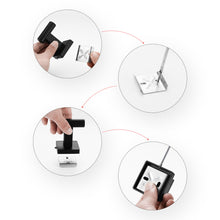 Load image into Gallery viewer, SARIHOSY Black Stainless Steel Towel Hook Wall Hook Bathrobe Hook for Bathroom Kitchen Storage Hook
