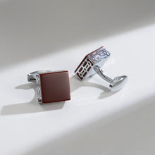 Cargar imagen en el visor de la galería, UJOY Tie Clip Shirts Cufflinks Combo Set Business Parts Necktie Pins Bars Cuff Links Box for Men