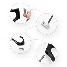 Cargar imagen en el visor de la galería, SARIHOSY Wall Hook Matte Black Wall Hook Clothes Hook Towel Hook Coat Rack for Multifunctional Hook Bathroom Accessories 822