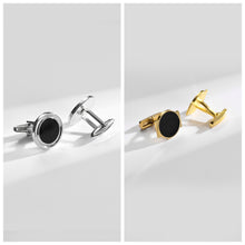 Load image into Gallery viewer, UJOY Cufflinks Combo Set Business Parts Necktie Pins Bars Cuff Links Box for Men