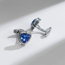 Cargar imagen en el visor de la galería, UJOY Tie Clip Shirts Cufflinks Combo Set Business Parts Necktie Pins Bars Cuff Links Box for Men