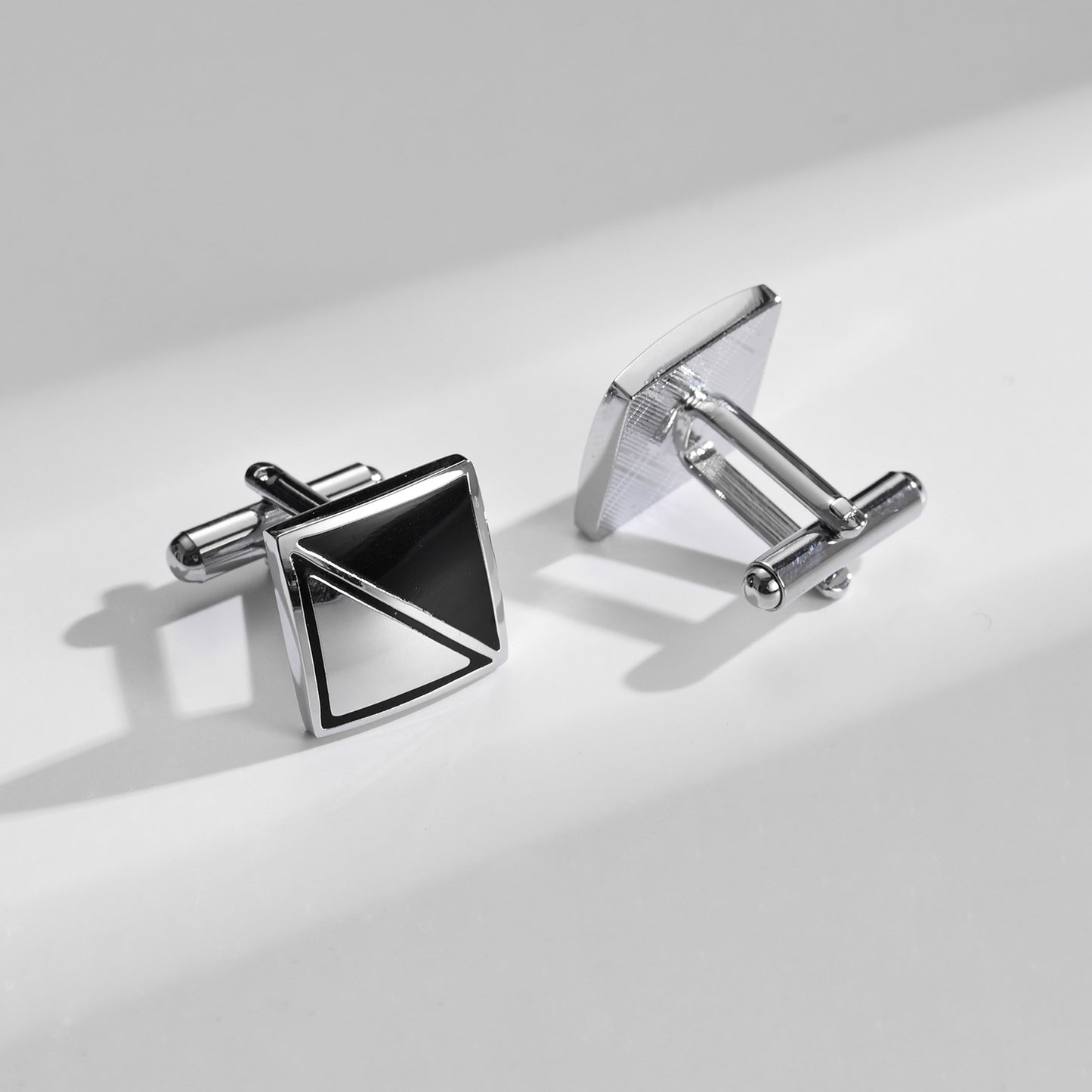 UJOY Tie Clip Shirts Cufflinks Combo Set Business Parts Necktie Pins Bars Cuff Links Box for Men