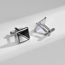 Cargar imagen en el visor de la galería, UJOY Tie Clip Shirts Cufflinks Combo Set Business Parts Necktie Pins Bars Cuff Links Box for Men