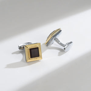 UJOY Tie Clip Shirts Cufflinks Combo Set Business Parts Necktie Pins Bars Cuff Links Box for Men