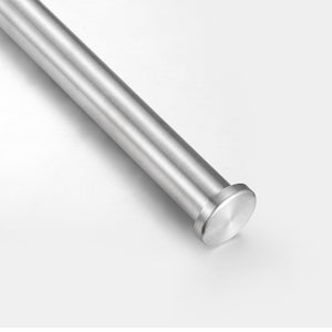 SARIHOSY Towel Rack Stainless Steel Towel Bar Self-adhesive Silver Towel BarStorage Rail Shelf Bathroom Accessories