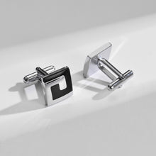 Cargar imagen en el visor de la galería, UJOY Tie Clip Shirts Cufflinks Combo Set Business Parts Necktie Pins Bars Cuff Links Box for Men