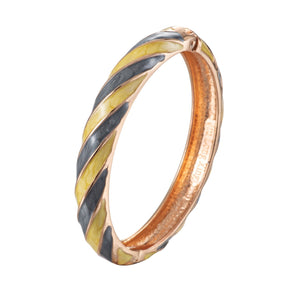 UJOY Geometric Women's Bangles On Hand Enamel Bracelets For Women Jewelry African Fashion Accessories Designer Gifts For Mother